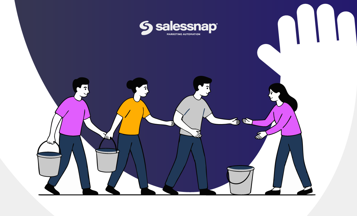 Ilustracija email marketing automatizacije